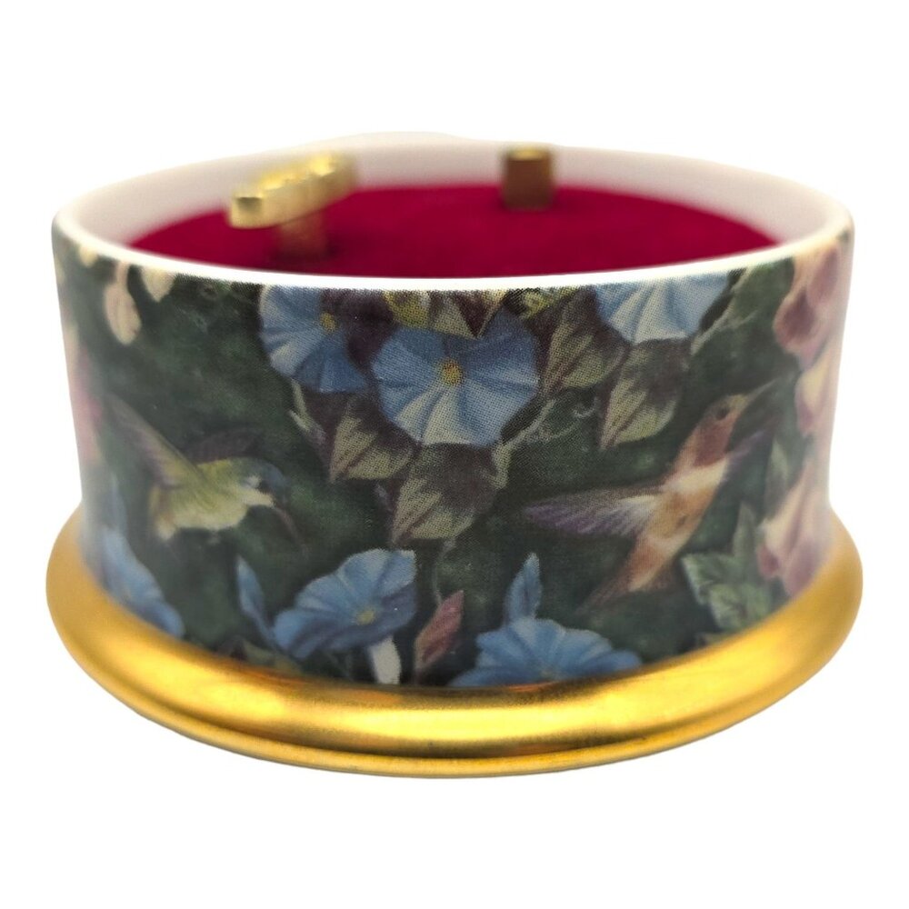 Calliope Hummingbird Music Box 1994 Lena Liu Arleigh-Elliott Chopin's Polonaise - Picture 7 of 13